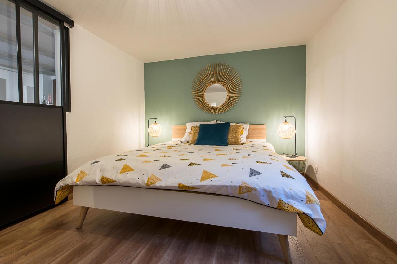 Appart 4 Pers Design Et Cosy Avec Jardin Au Coeur De Селеста Экстерьер фото