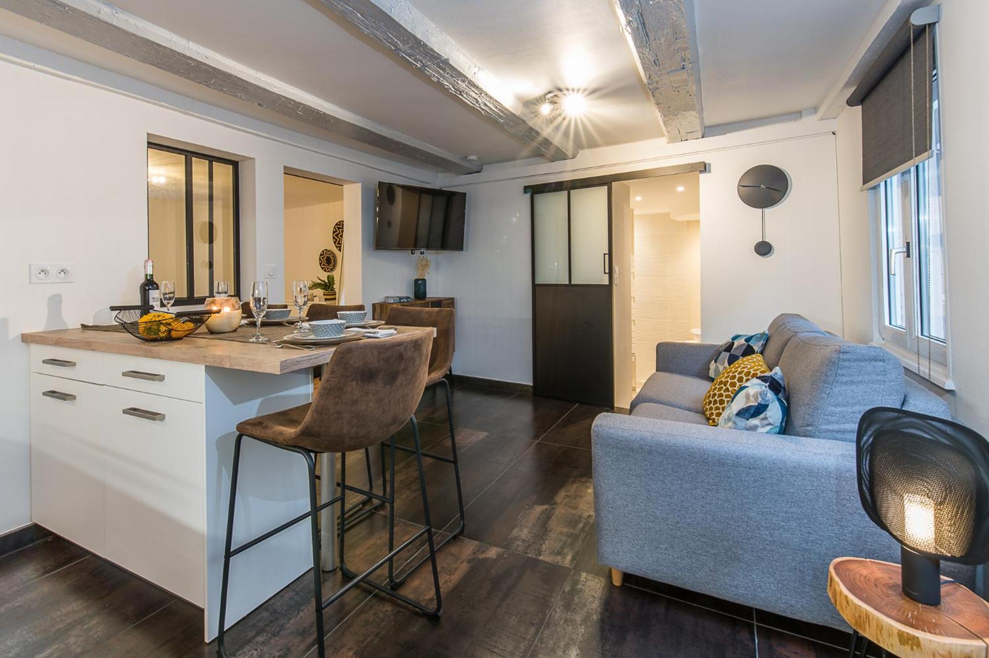 Appart 4 Pers Design Et Cosy Avec Jardin Au Coeur De Селеста Экстерьер фото