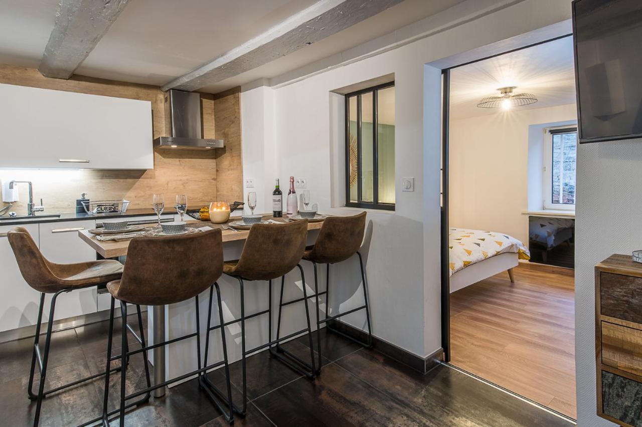 Appart 4 Pers Design Et Cosy Avec Jardin Au Coeur De Селеста Экстерьер фото